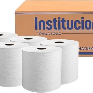 TOALLA DE MANOS ROLLO X 6